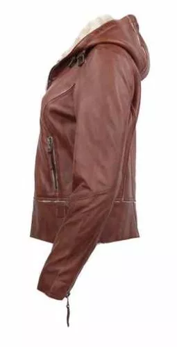 Lederjacke Ricano Jule Cognac