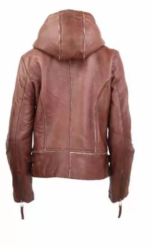 Lederjacke Ricano Jule Cognac
