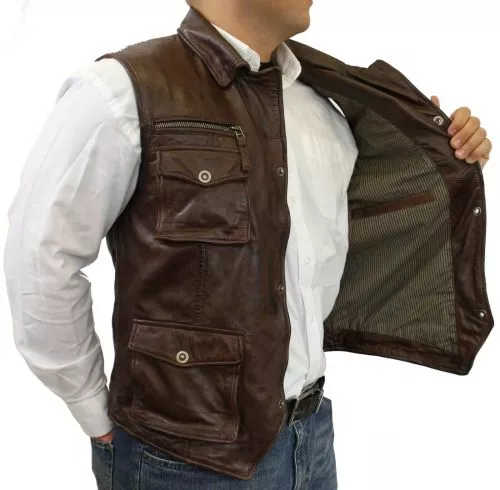 Ricano SK Vest braun
