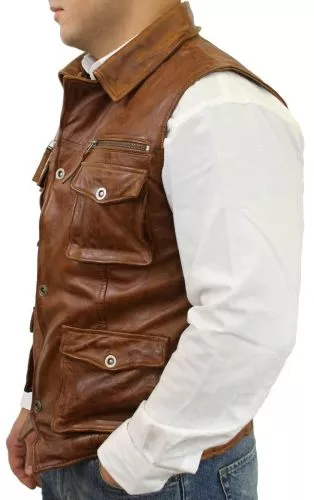 Ricano SK Vest Cognac