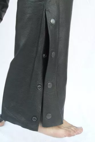 Lederhose Fuente deluxe Cargo schwarz