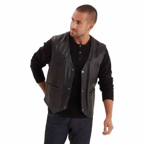 Daytona 73 Cafe Vest schwarz