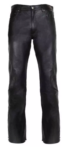 Ricano 501 Lederjeans schwarz