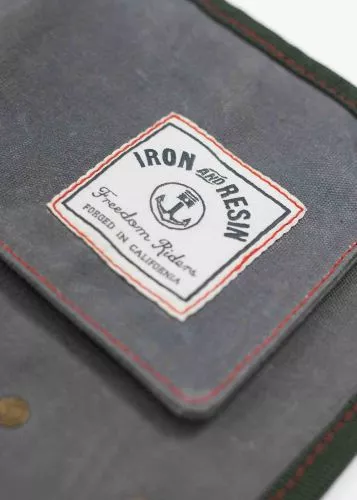 Werkzeugtasche Iron & Resin Canvas Tool Roll grau