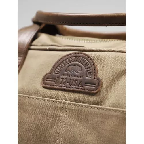 Businesstasche Daytona 73 Princeton Canvas Cognac