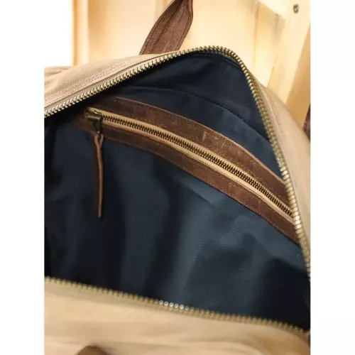 Businesstasche Daytona 73 Princeton Canvas Cognac