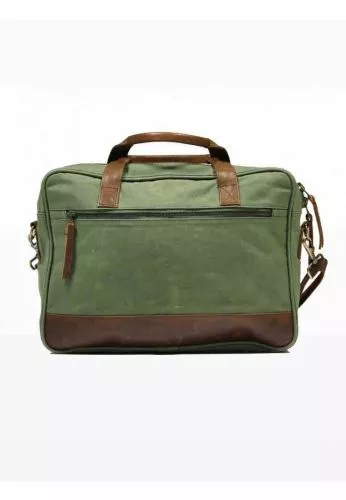 Businesstasche Daytona 73 Princeton Canvas Khaki