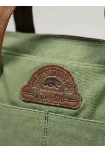 Businesstasche Daytona 73 Princeton Canvas Khaki