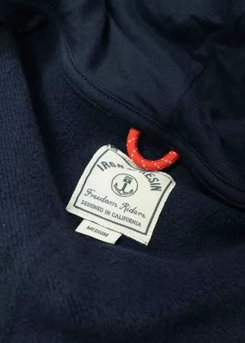 Iron & Resin Million Mile Hoodie navy