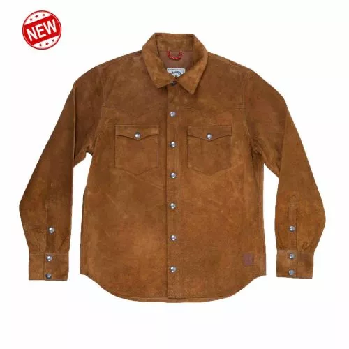 Iron & Resin Fence Shirt Cognac-braun