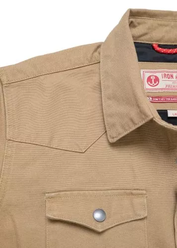 Iron & Resin Fenceline Shirt beige