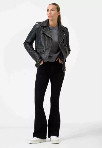 Lederjacke Ricano Louna schwarz