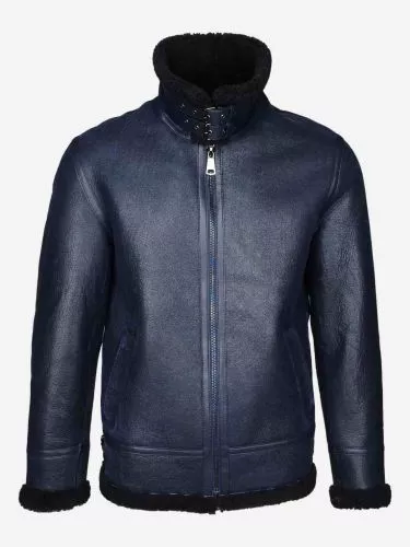 Levinsky Furs Edward Navy