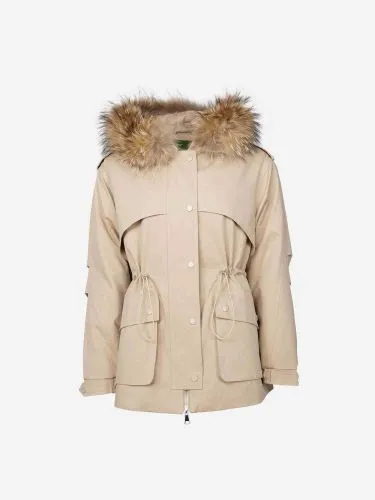 Daunenmantel Levinsky Gigi beige