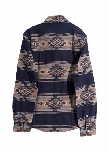 Iron & Resin Klamath Shirt blau