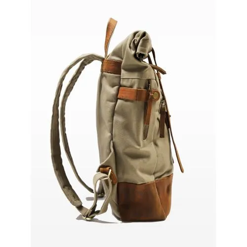 Backpack Daytona 73 Mercado Canvas Buffalo beige