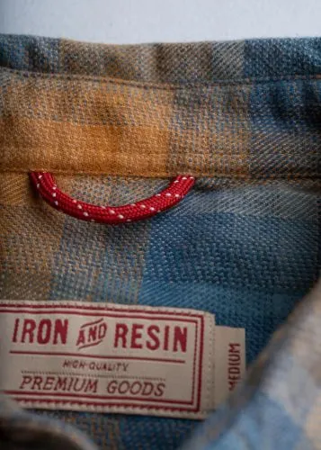 Iron & Resin Mesa Shirt blau