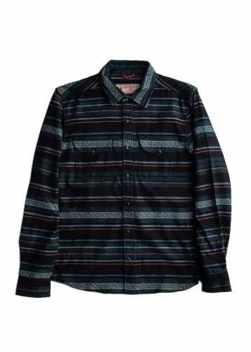 Iron & Resin Flatland Shirt schwarz