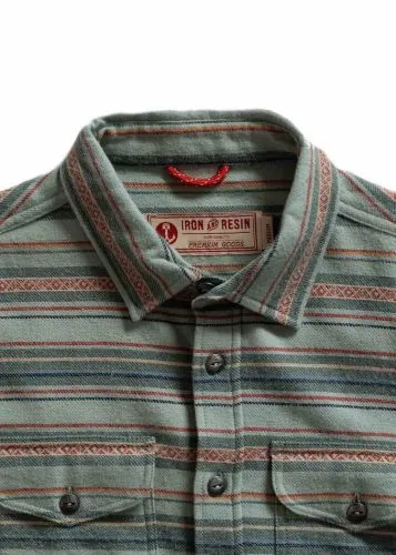 Iron & Resin Lawland Shirt grün