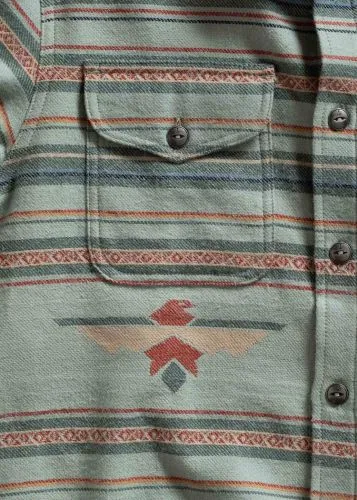 Iron & Resin Lawland Shirt grün