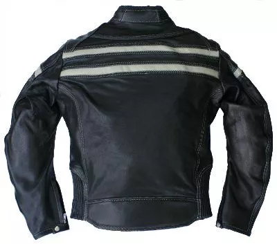 Motorradjacke Roadstar schwarz-beige
