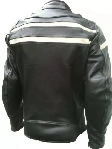 Motorradjacke Roadstar schwarz-beige