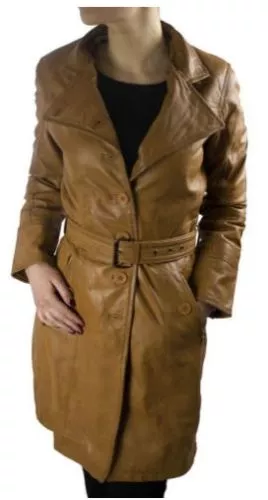 Ledermantel Ricano Lena Cognac