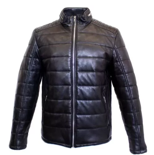 Lederjacke Ricano Warmer schwarz