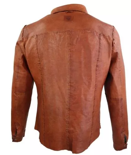 Ricano Reverse Shirt Cognac-braun
