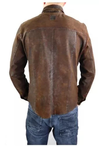 Ricano Reverse Shirt Braun