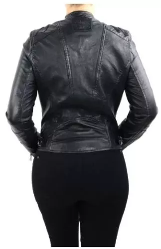 Lederjacke Ricano Linda schwarz