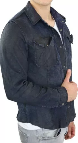 Ricano Reverse Shirt blau