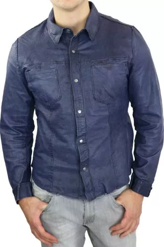 Ricano Reverse Shirt blau