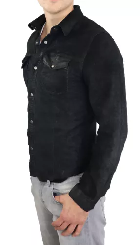 Ricano Reverse Shirt schwarz