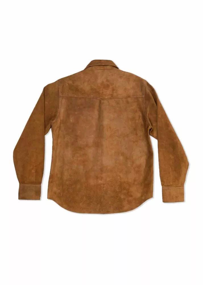Iron & Resin Fence Shirt Cognac-braun