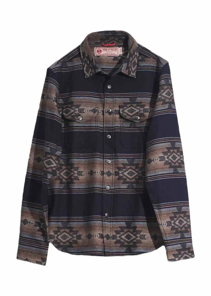 Iron & Resin Klamath Shirt blue