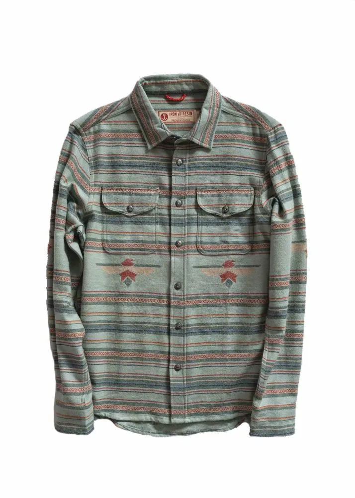 Iron & Resin Lawland Shirt grün